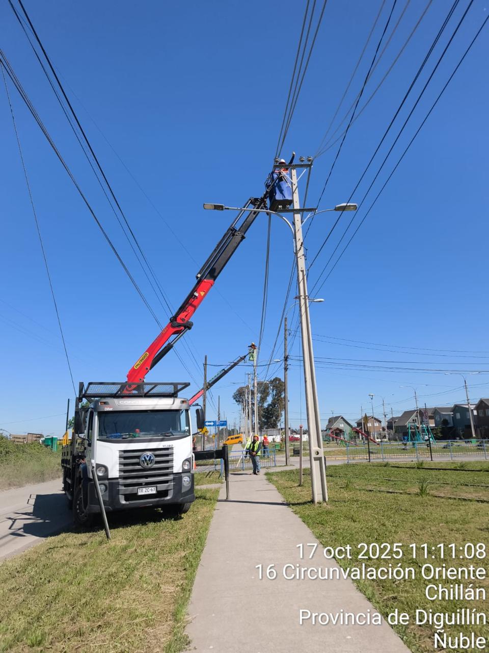 Construcción de Línea de Media Tensión