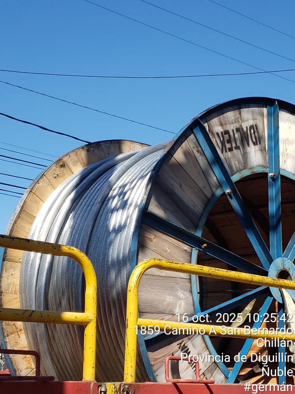 Construcción de Línea de Media Tensión